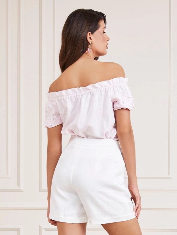 Luxusní Paradiso top, Růžová barva, XS, S, M