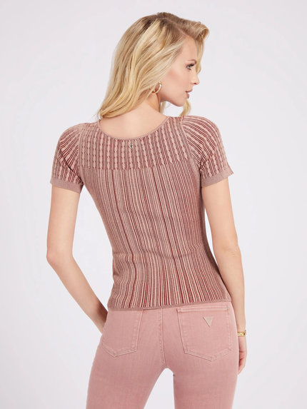 Luxusní Adelaide svetr, Růžová barva, XS, S, M, L