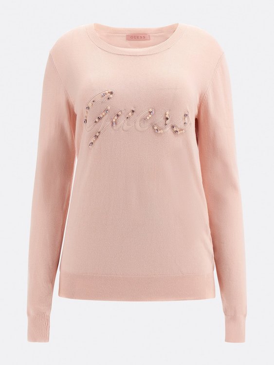 Luxusní Liliane svetr, Růžová barva, XS, S, M, L