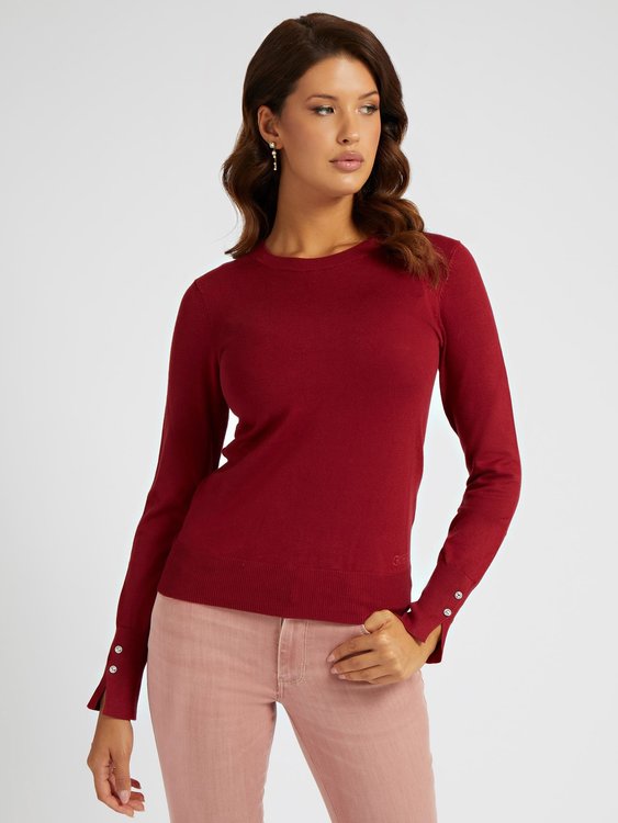 Guess – Elinor svetr, Červená barva