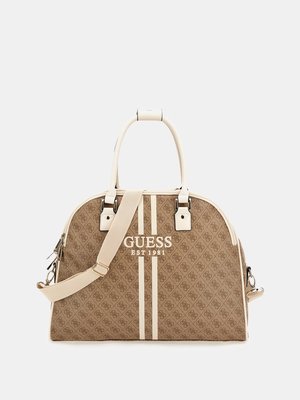 GUESS – Mildred cestovní taška, Hnědá barva