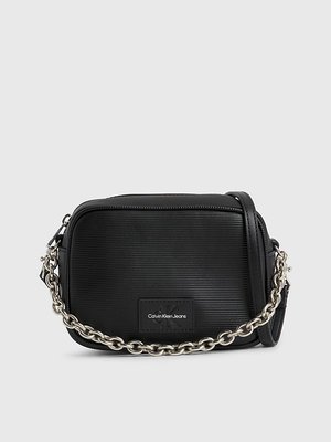 Calvin Klein Jeans – Sculpted Camera crossbody, Černá barva