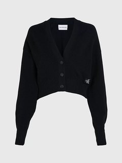 Label Chunky svetr Černá barva Ženy