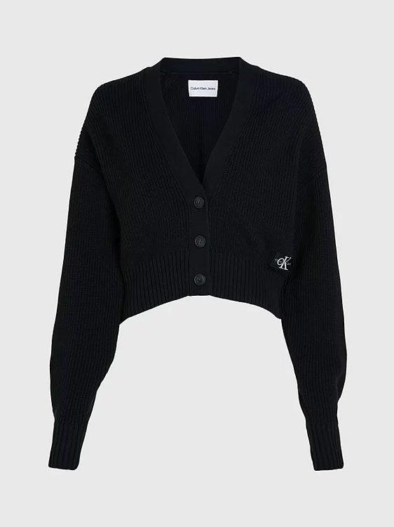 Label Chunky svetr Černá barva Ženy