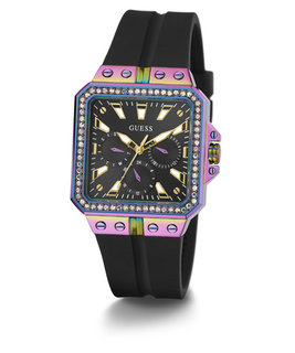 Luxusní Libra hodinky, Černá, Iridiscentní barva, UNI