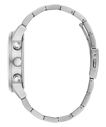 Módní Parker hodinky, Černá, Stříbrná barva, 2023