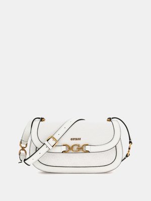 GUESS – Dagan crossbody, Bílá barva