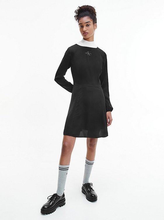 Calvin Klein Jeans – J20J217347-BEH šaty l/s