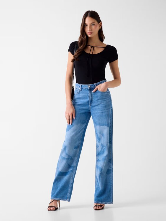 GUESS – Kimmie top, Černá barva