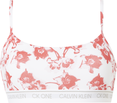 CK One bralette Bílá, Růžová barva Ženy