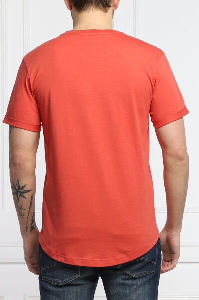 Badge tričko Červená barva Muži