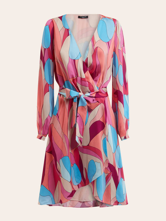 Modrá, Multi, Růžová barva, Bloom šaty