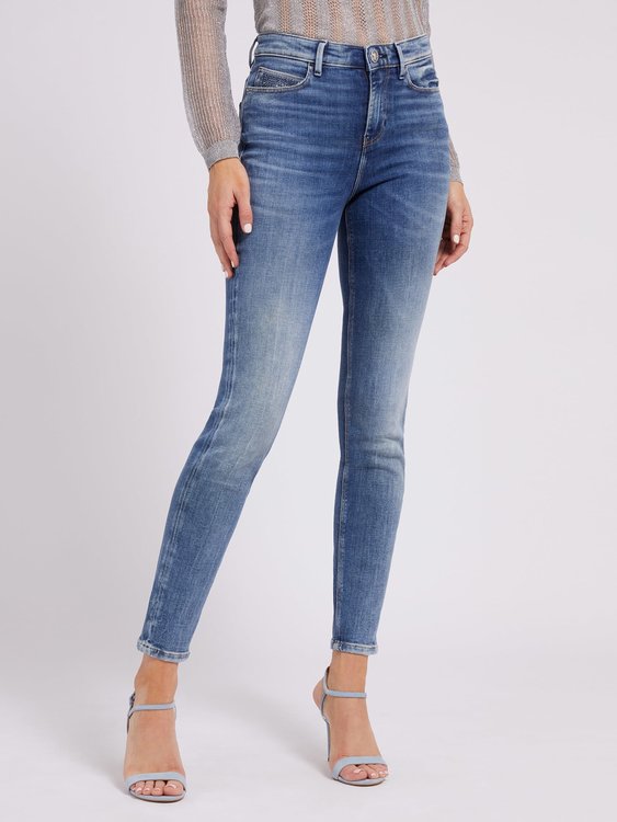 Módní 1981 Skinny jeans, Modrá barva, 2022