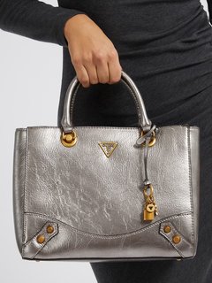 Luxusní Amantea kabelka, Stříbrná barva, T/U