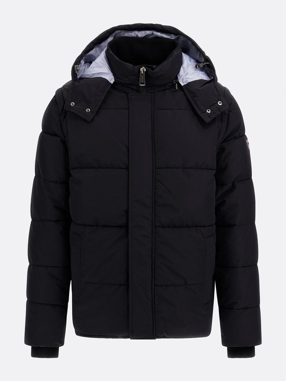 Luxusní Puffa bunda, Černá barva, M, L