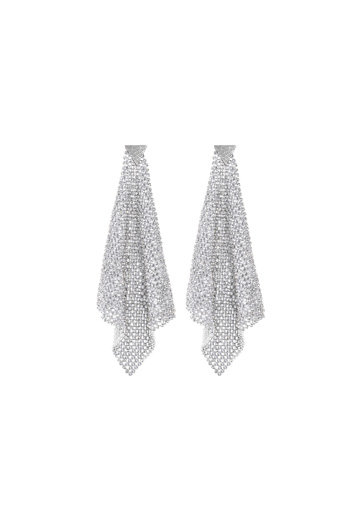 GUESS – Dancing Queen náušnice, Stříbrná barva