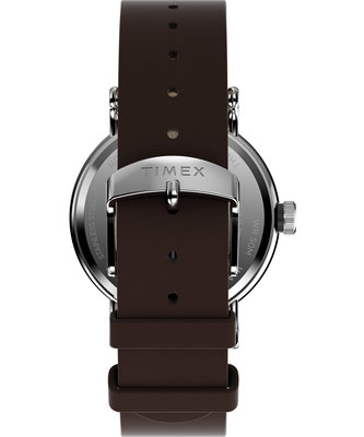 Standard hodinky – TIMEX, Hnědá, Stříbrná barva Muži