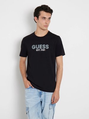 GUESS – Classic Design triko, Černá barva