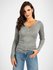 Guess – Bardis top, Šedá barva