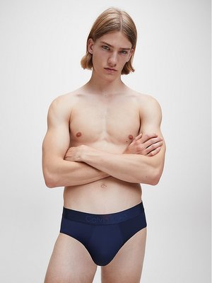 Slipy – Calvin Klein Underwear, Modrá barva Muži