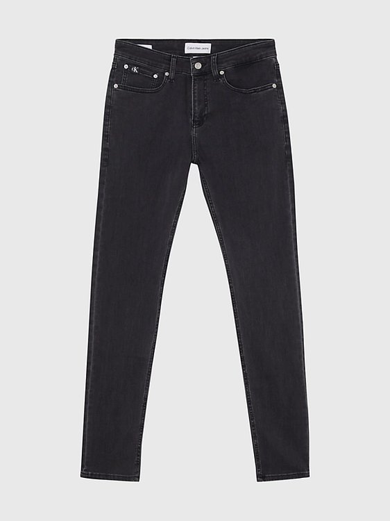 Skinny jeany Černá, Šedá barva Muži