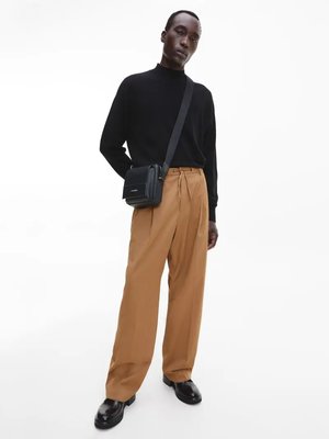 Superior svetr – Calvin Klein, Černá barva Muži