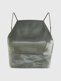 Zelená barva, Satin Strappy top