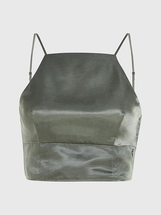 Zelená barva, Satin Strappy top