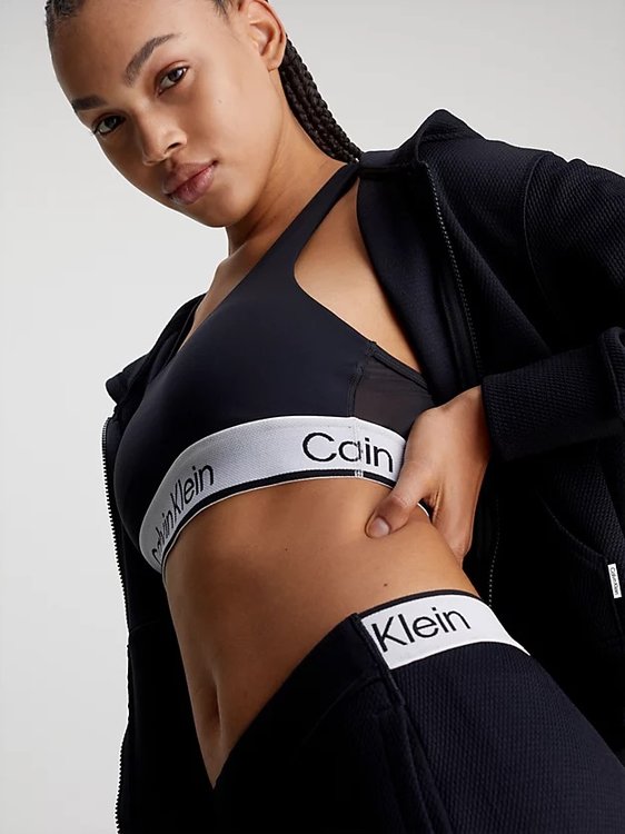 Módní Full Zip mikina, Černá barva, 2024