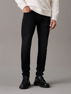 Calvin Klein Jeans – Slim Taper jeans, Černá barva