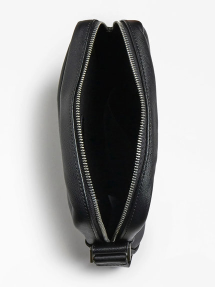 Módní Certosa crossbody, Černá barva, 2022