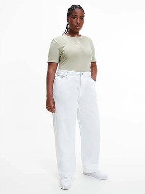 Monogram logo triko Zelená barva Ženy