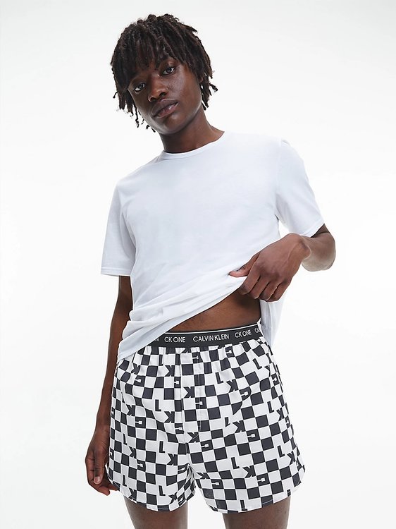 CK One trenky 3ks – Calvin Klein Underwear, Bílá, Černá, Modrá barva Muži