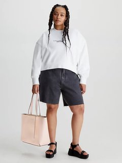 Sculpted Shopper kabelka Krémová, Růžová barva Ženy