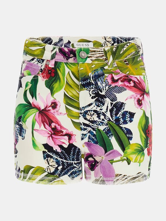 Luxusní Claudia kraťasy, Multi, Zelená barva, 25, 27