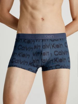 Black Prints boxery – Calvin Klein Underwear, Modrá barva Muži
