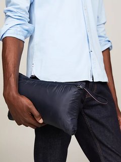 Luxusní Core Packable Recycled bunda, Modrá barva, XL