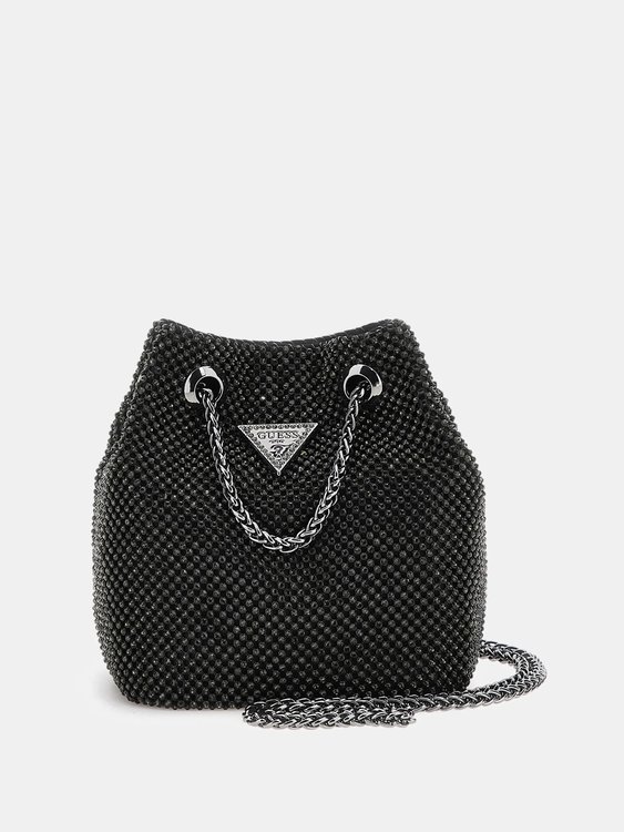 GUESS – Lua Pouch kabelka, Černá barva