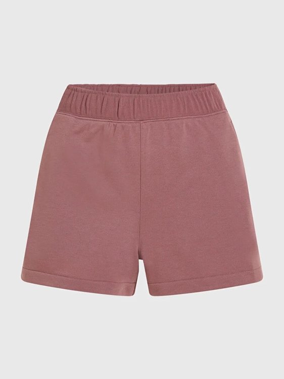 Calvin Klein Performance – French Terry Gym šortky, Červená barva