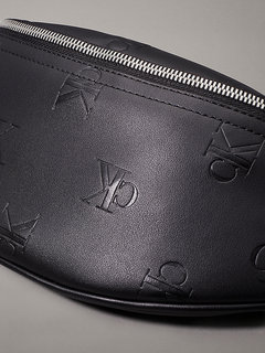 Luxusní Monogram Soft ledvinka, Černá barva, OS