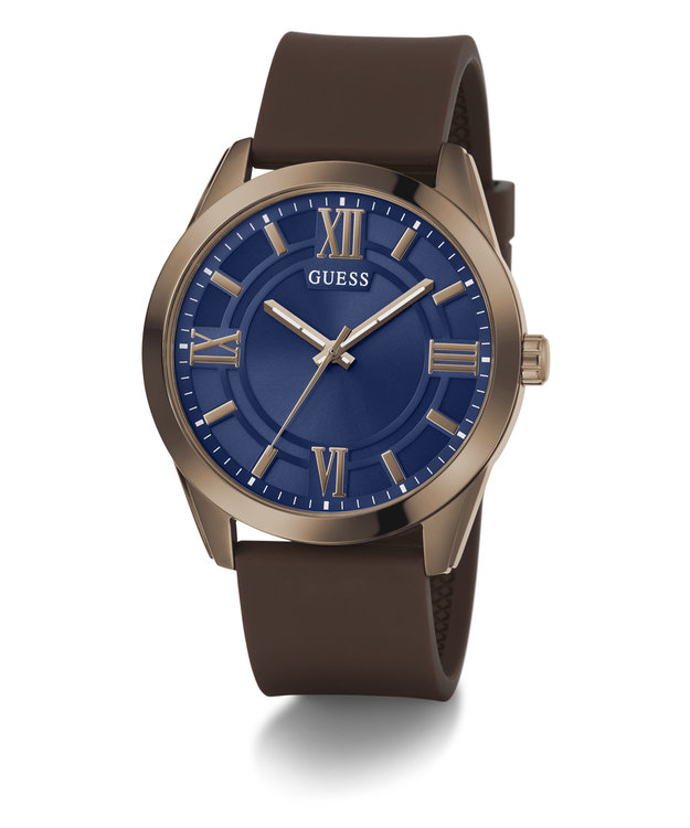 Elliot hodinky – GUESS, Bronzová, Hnědá barva Muži