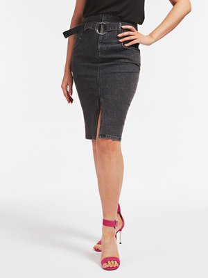 Guess – Corset sukně, Černá barva