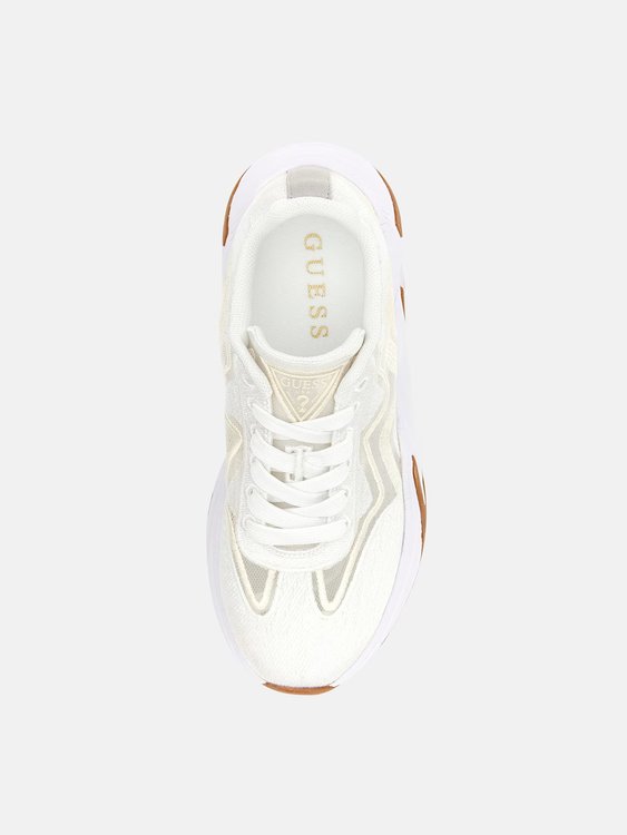 Luxusní Enie tenisky, Bílá, Krémová barva, 38, 39