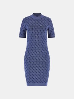 Luxusní Lise šaty, Modrá barva, XS, S, M, L