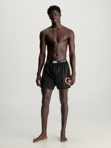 CK 96 Vday šortky Černá barva Muži