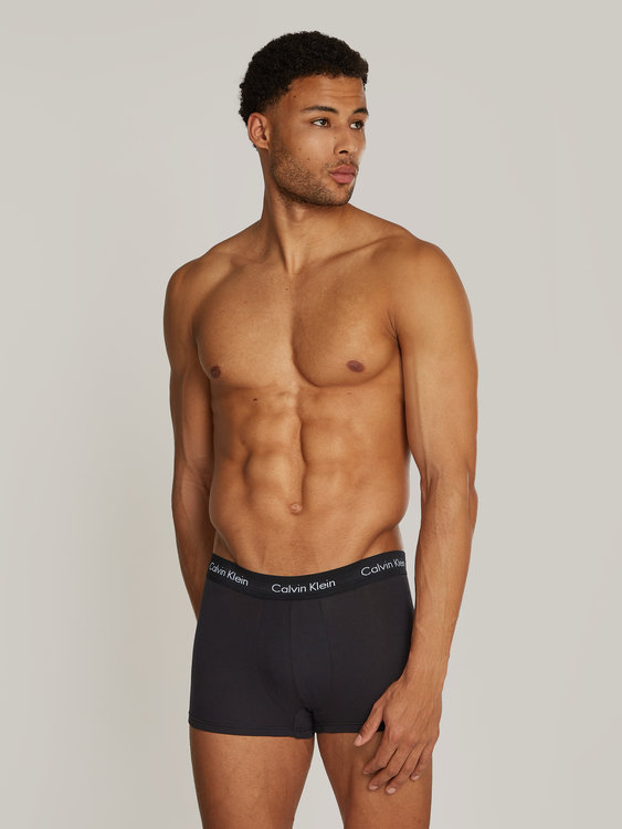 0000U2664G-QRV boxery LOW RISE TRUNK 3PK – Calvin Klein Underwear Muži