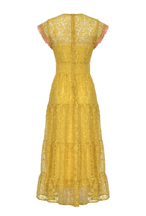 Šaty Astrorobot – Pinko, Žlutá barva Ženy, Ženy