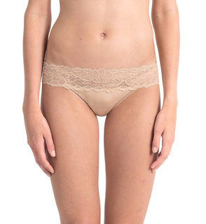 Luxusní Tanga, Béžová barva, XS, S, L