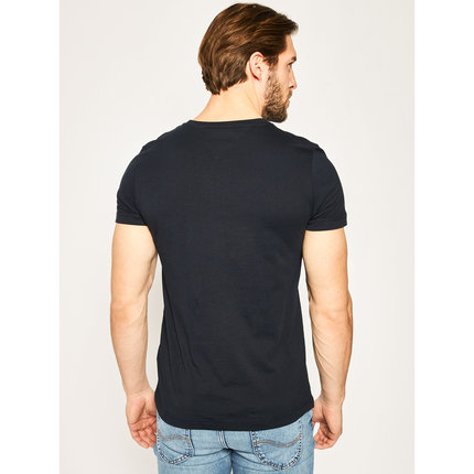 Módní TH Logo Triko, Navy barva, 2020