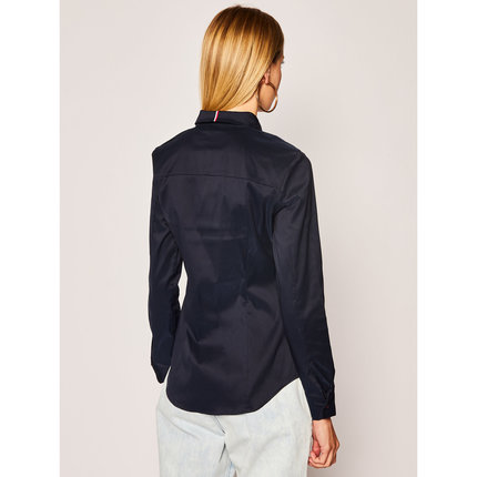 Módní TH Essential košile, Navy barva, 2020